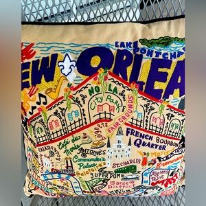 New Orleans pillow home decor